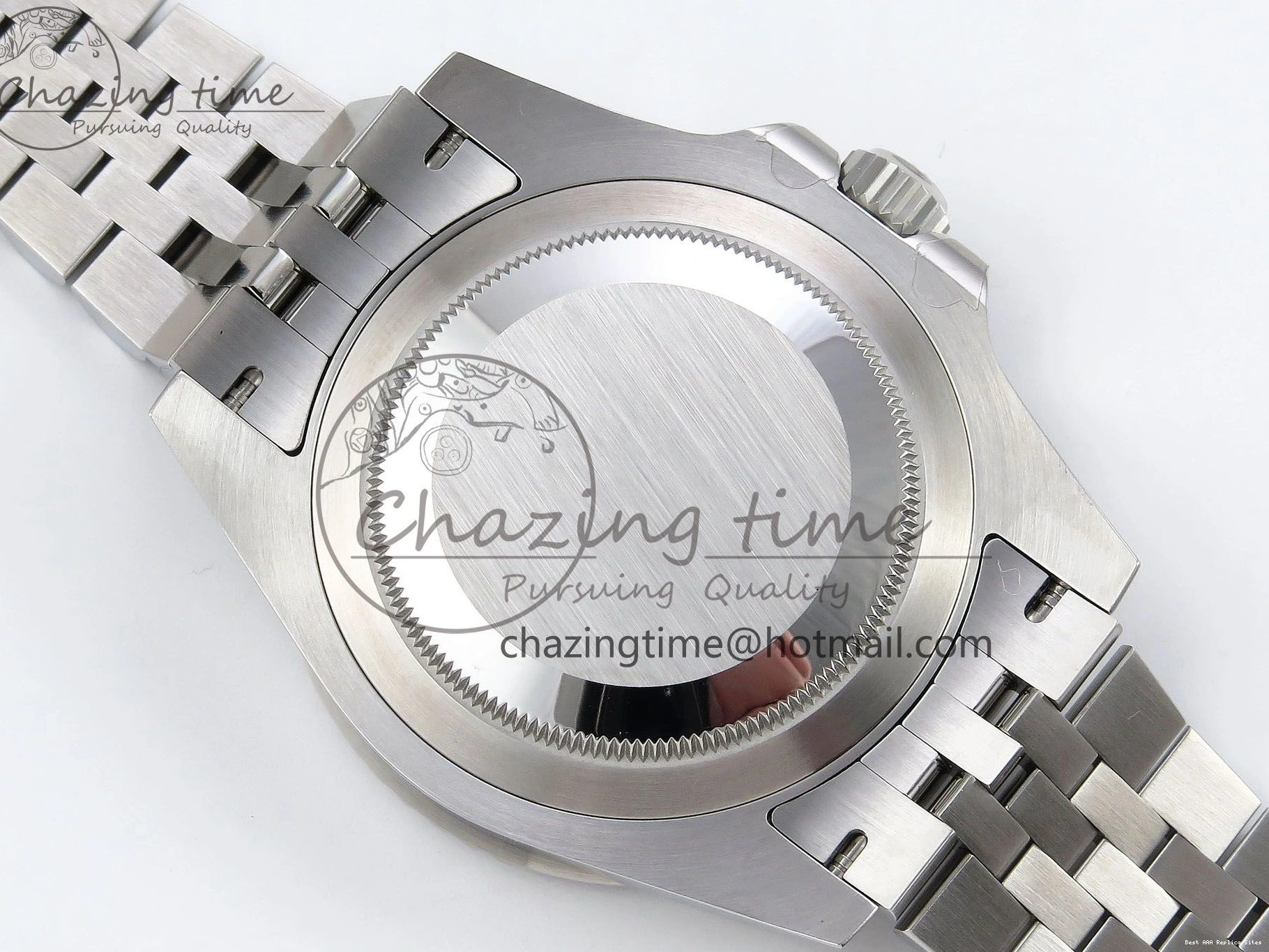 AAA Replica Watches HGF 1:1 SS VR3186 LN Edition II Master on Jubilee GMT CHS Premium Best Bracelet 116710 1460 904L 0102